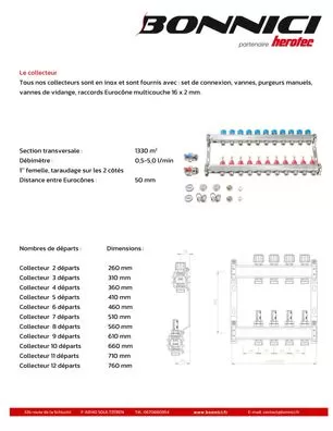 Feuille information - Collecteurs