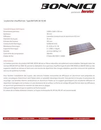Fiche produit - Paille - Nature