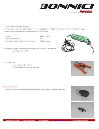Feuille information matériel de prêt