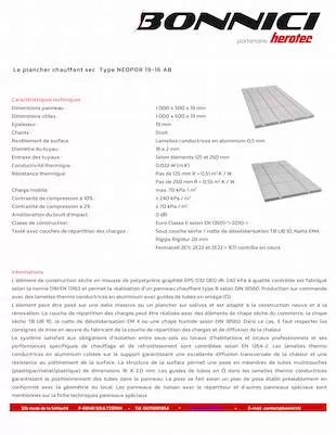Fichier technique - Neopor 19-16 AB