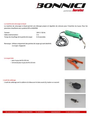 Feuille information matériel de prêt