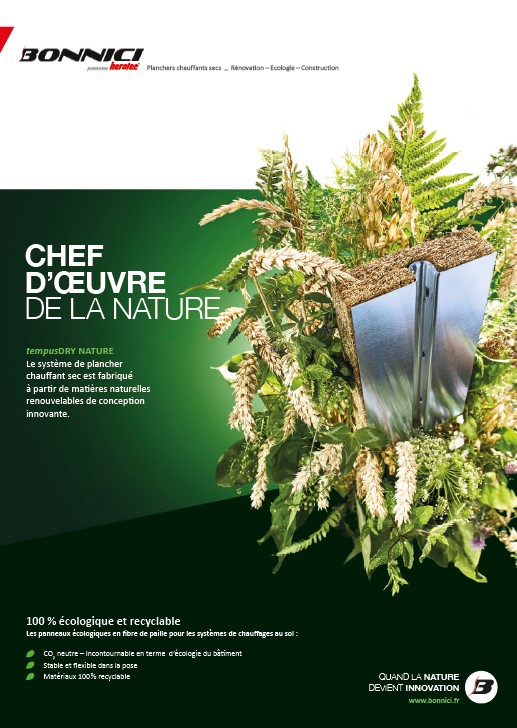 plancher chauffant sec écologique